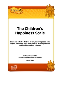 The children's happiness scale: scale and data for ...