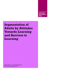 Barriers To Adult Learning 84