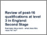 [thumbnail of Summary - Review of post-16 qualifications at level 3.pdf]
