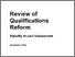 [thumbnail of Review_of_Qualifications_Reform_-_equality_impact_assessment.pdf]