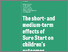 [thumbnail of IFS Report. The short- and medium-term effects of Sure Start on children’s outcomes.pdf]