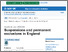 [thumbnail of Suspensions and permanent exclusions in England, Academic year 202324 - Explore education statistics - GOV.UK.pdf]