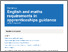 [thumbnail of English and maths requirements in apprenticeships guidance - GOV.UK.pdf]