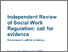 [thumbnail of Review of social work regulation - Call for evidence overview -1.pdf]
