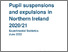 [thumbnail of Pupil Suspensions and Expulsions in Northern Ireland 2020 21  Experimental Statistics.pdf]