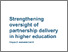 [thumbnail of Impact assessment - strengthening oversight of partnership delivery in higher education-1.pdf]