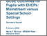 [thumbnail of Summary_Report_on_Pupils_with_EHCPs_-_Mainstream_versus_Special_School_Settings.pdf]