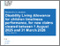 [thumbnail of Disability Living Allowance for children timeliness performance, for new claims cleared between 1 August 2025 and 31 March 2026 - GOV.UK.pdf]