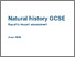 [thumbnail of Natural history GCSE equality impact assessment.pdf]