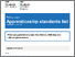 [thumbnail of Apprenticeship standards list - GOV.UK.pdf]