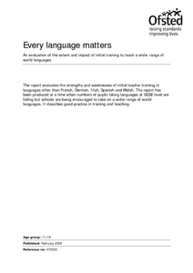 Every language matters: an evaluation of the extent and impact of ...